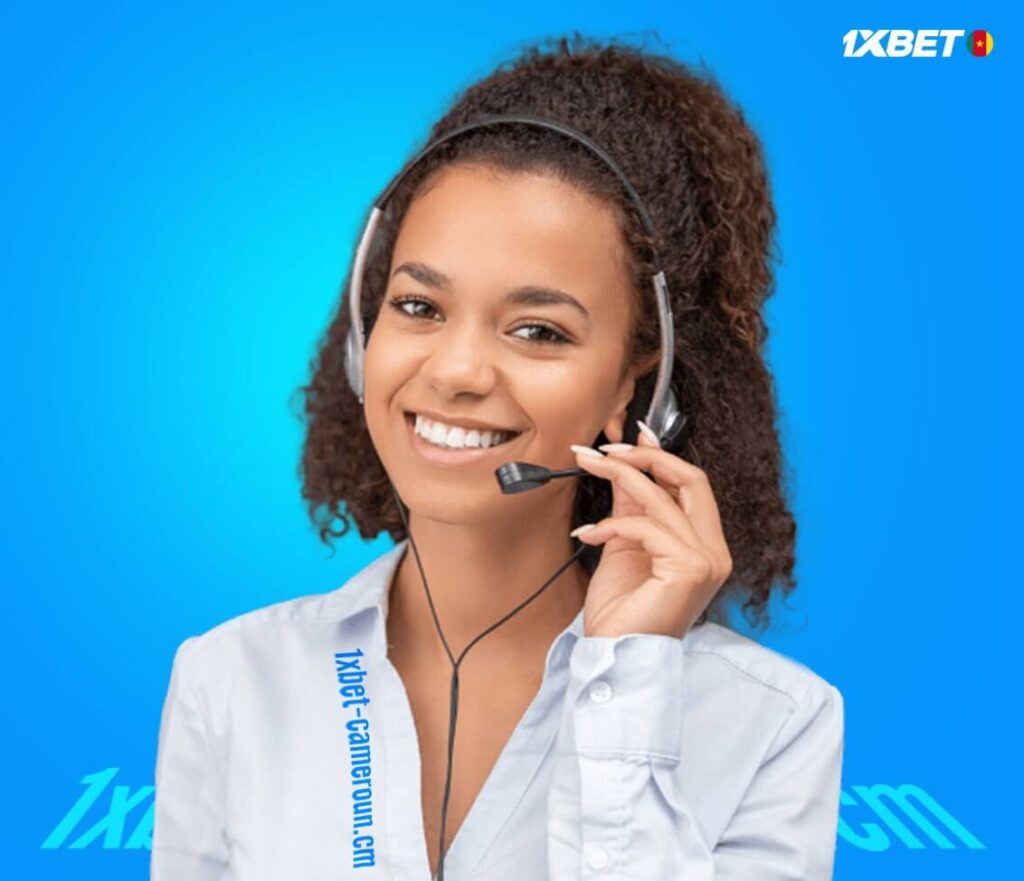 Contacts et service client 1xBet Cameroun